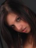 Shy girl strips to her underwear