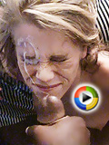 Blonde slut fucks like crazy & cums so hard she passes out!