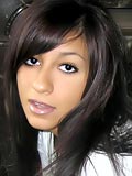 Latin beauty funs with sexy panties