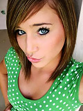 Lovely amateur teens posing
