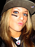 Blonde amateur partying