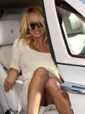 Pamela anderson upskirt in car