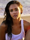 Jessica alba perfect ass on a beach