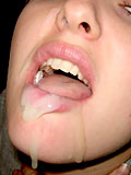Cum dripping girlfriend faces