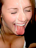 Amateur girlfriends get jizzed